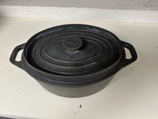 Cocotte fonte oval d'occasion  Aix-en-Provence-
