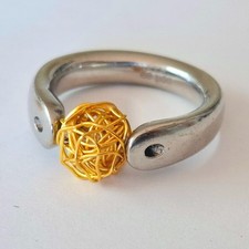 Tipit geflochtener silberball gebraucht kaufen  Schwäbisch Gmünd