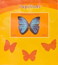 Congo Brazzaville MNH S/S Borboletas Borboleta Borboleta Mariposa Imperf comprar usado  Enviando para Brazil