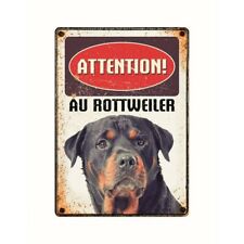 Plaque vintage attention d'occasion  Le Boulou