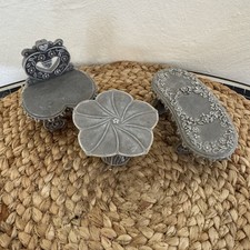 1996 Priscilla Hillman Casa de Bonecas Mini Pedra Móveis de Jardim Teddies Queridos comprar usado  Enviando para Brazil