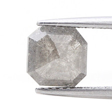 Usado, PIMENTA SAL DIAMANTE NATURAL 1,39 TCW FORMATO DE ALMOFADA QUADRADA CORTE BRILHANTE PARA ANEL comprar usado  Enviando para Brazil
