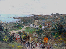 Bretagne tableau ancien d'occasion  Nice-