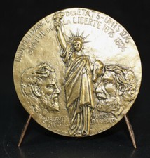 Médaille statue liberté d'occasion  Strasbourg-