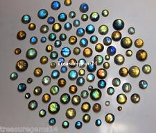 Usado, Lote Atacado Labradorita Redonda Calibrada 150ct Pedra Preciosa Multi Cabochão Natural comprar usado  Enviando para Brazil