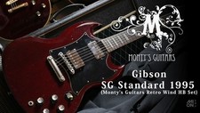 Gibson SG Standard Heritage Cherry 1995 com guitarras Monty's retrô Wind Humbucker comprar usado  Enviando para Brazil
