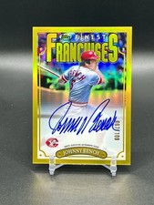 2023 Topps Finest Flashback Johnny Bench Finest Franchises Gold Auto 67/100 comprar usado  Enviando para Brazil