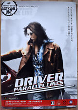 Driver: linhas paralelas Raro PS2 51.5cm X 73cm pôster promocional japonês comprar usado  Enviando para Brazil