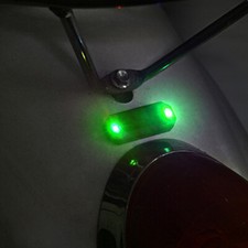 Luz de flash solar para carro LED luz de aviso de segurança antirroubo acessórios internos comprar usado  Enviando para Brazil