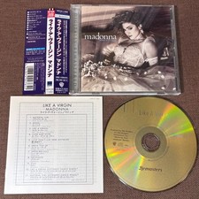 MADONNA Like A Virgin JAPAN CD WPCR-11060 w/ OBI 2001 'Warner Remasters' reissue, usado comprar usado  Enviando para Brazil