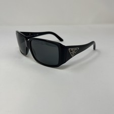 Óculos de sol Prada SPR 16L 1AB-1A1 designer colorido preto 57-15-135 fabricado na Itália. comprar usado  Enviando para Brazil