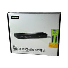 Sistema de microfone sem fio Shure BLX288/PG58 receptor de canal banda H11 autêntico comprar usado  Enviando para Brazil