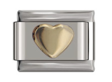 Gold heart italian for sale  LIVERPOOL