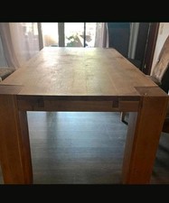 Esstisch massivhol tiefe gebraucht kaufen  Hamburg