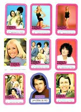 Usado, Juego de pegatinas de 44 tarjetas Topps Three's Company 1978 casi nuevo/como nuevo Suzanne Somers segunda mano  Embacar hacia Argentina