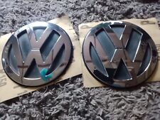 Logotipo decalque emblema capô e porta-malas VW Volkswagen Passat Jetta OEM genuíno , usado comprar usado  Enviando para Brazil