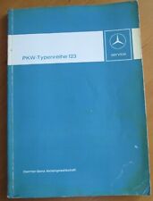 Mercedes werkstatthandbuch 123 gebraucht kaufen  Schorndorf