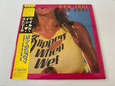 Usado, [LP] Bon Jovi - Slippery When Wet  w/OBI Message Card 28PP-1025 Japan vinyl comprar usado  Enviando para Brazil