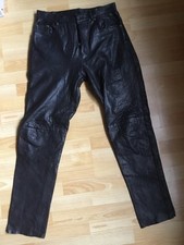 Lederhose bikerhose echt gebraucht kaufen  Bad Harzburg