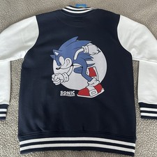 Jaqueta Sonic The Hedgehog Limited Varsity azul escuro grande comprar usado  Enviando para Brazil