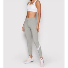 Nike Sportswear Essential Mid-Rise Swoosh Legginsy Damskie Rajstopy na sprzedaż  Wysyłka do Poland