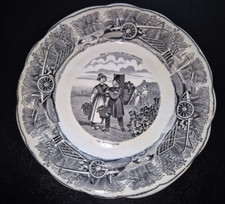 Gien assiette parlante d'occasion  Descartes