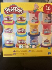 Play Doh Sparkle & Scents pacote de variedade 16 peças conjunto lata 2 oz cores sortidas comprar usado  Enviando para Brazil
