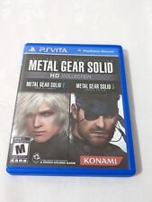 METAL GEAR SOLID HD COLLECTION US VER Vita PSV PS [SOMENTE ESTOJO - SEM JOGO] comprar usado  Enviando para Brazil