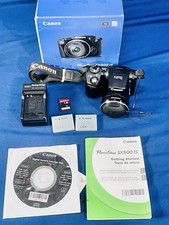 Câmera Digital Canon PowerShot SX500 IS 16.0MP 30x Zoom Óptico Preta Testada comprar usado  Enviando para Brazil