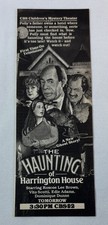 1981 CBS Children's Mystery Theater anúncio de TV ~ ASSOMBRAÇÃO DA CASA HARRINGTON comprar usado  Enviando para Brazil