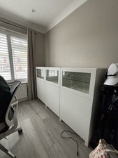 Large white cabinet for sale Large white cabinet for sale  WALTHAM CROSS
