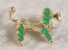 Small poodle brooch for sale  CAMELFORD