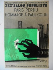 Affiche paul colin d'occasion  France