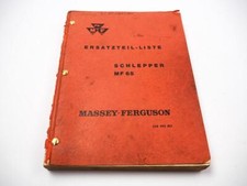 Massey Ferguson MF 65 Ciągnik Ciągnik Lista części zamiennych Katalog części zamiennych 1962, używany na sprzedaż  Wysyłka do Poland