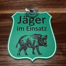 Jäger einsatz schild gebraucht kaufen  Schorndorf