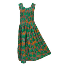 Vestido longo boho maxi rayon tamanho 14 16 18 20 22 24 comprar usado  Enviando para Brazil
