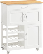 Carrello cucina legno usato  Roma