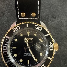 Usado, Relógio masculino Invicta Pro Diver preto/dourado modelo 22074 comprar usado  Enviando para Brazil