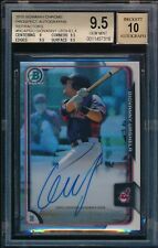 BGS 9.5/10 GIO URSHELA AUTOMÁTICO 1º 2015 BOWMAN REFRATOR CROMADO #/499 RC GEM ESTADO PERFEITO comprar usado  Enviando para Brazil