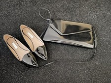 Schwarze lack ballerina gebraucht kaufen  Rangsdorf