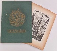 Stanislaw Raczynski "Krakow" Portfolio With 6 Pencil Signed & Titled Woodcuts comprar usado  Enviando para Brazil