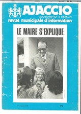 Ajaccio 1975 bulletin d'occasion  Bastia-