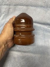 Brown ceramic insulator for sale  Willshire