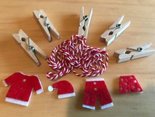 Wichtel wäscheleine nikolaus gebraucht kaufen  Rödermark