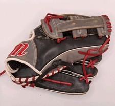 Usado, Luva de beisebol Marucci 12" mão direita usada quebrada em preto cinza luva vermelha comprar usado  Enviando para Brazil