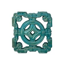 Moeda chinesa Ru-Yi verde turquesa mistura esmalte parede piso argila azulejo ws3587 comprar usado  Enviando para Brazil