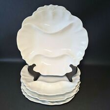 Assiettes asperges porcelaine d'occasion  Thiron-Gardais