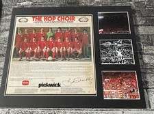 LIVERPOOL KOP 1970s LP CAPA DE DISCO COM EXIBIÇÃO DE FOTOS MONTADA comprar usado  Enviando para Brazil