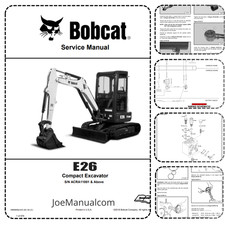 Escavadeira Bobcat E26 manual de serviço ACRA11001 PDF comprar usado Escavadeira Bobcat E26 manual de serviço ACRA11001 PDF comprar usado  Enviando para Brazil