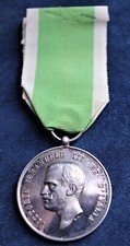 Medaglia benemerenza argento usato  Vaiano Cremasco